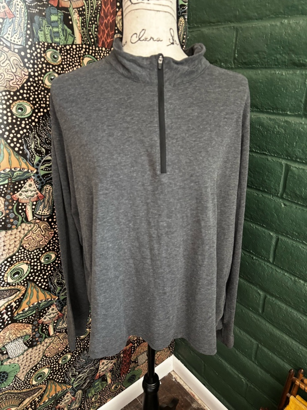 Carhartt Women’s Gray Half Zip Top